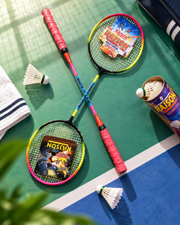 R 250 Badminton Racket Set by Rajcrest