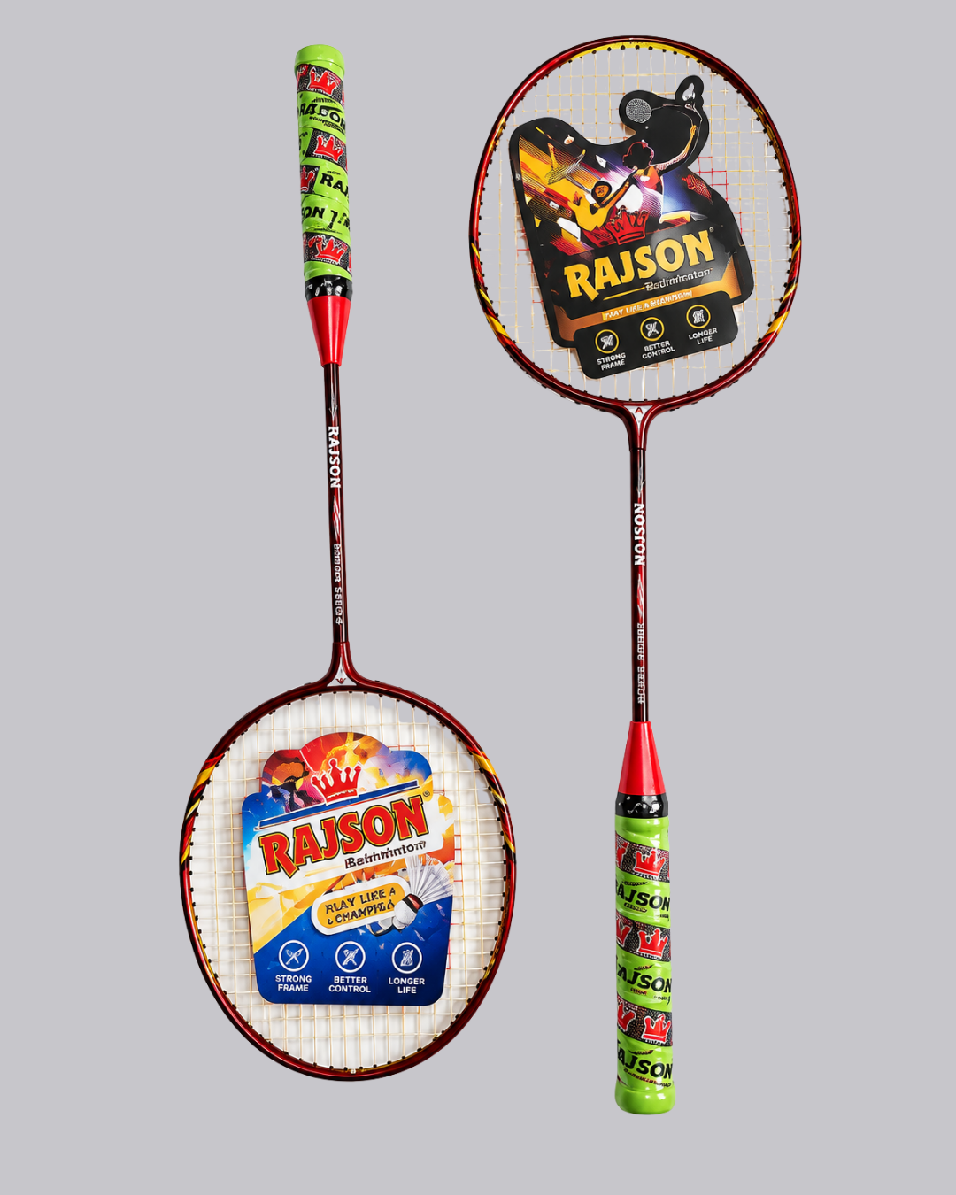 Olay Badminton Racket by Rajcrest