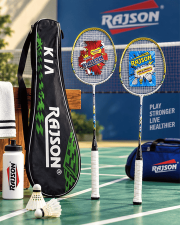 Kia Badminton Racket by Rajcrest