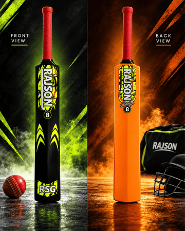 Chang Double Colour Bat (8) by Rajcrest